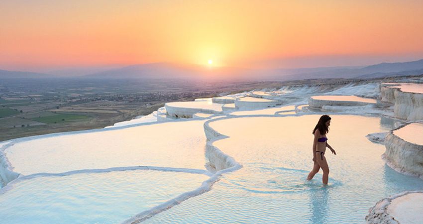 Isparta Gül Hasadı Salda Gölü ve Pamukkale Turu | 1 Gece Otel Konaklamalı